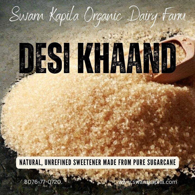 Natural Desi Khaand | 100% Sulphur-Free & Unrefined Sugar